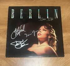 * BERLIN * signed album * LOVE LIFE * TERRI NUNN, JOHN CRAWFORD & DAVID DIAMOND * BERLIN * signed album * LOVE LIFE * TERRI NUNN, JOHN CRAWFORD & DAVID DIAMOND