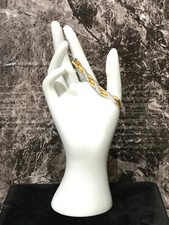 Magnetic Therapeutic Bracelet in Stunning Gold and Silver-tone Links 8"L My3