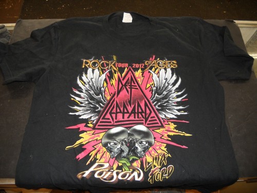 DEF LEPPARD 2012 Rock of Ages Concert T 
