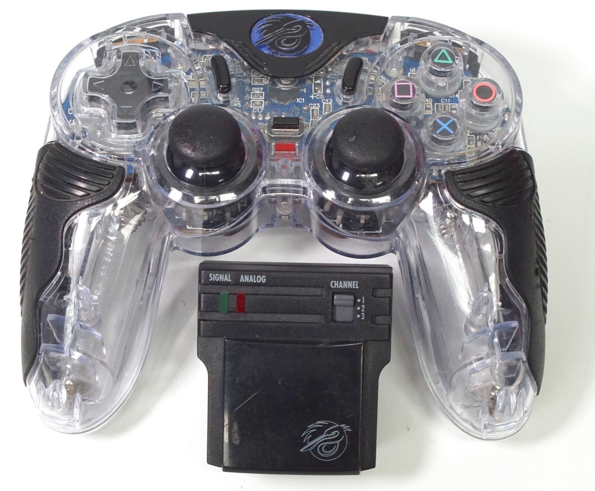 Pelican Chameleon PS2 Controller (07X-CHAM1) w/ Receiver Missing