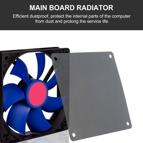 10 Pcs Chassis Dustproof Net Computer Fan Filter Grills Cooling Bracket - Afbeelding 11 van 12