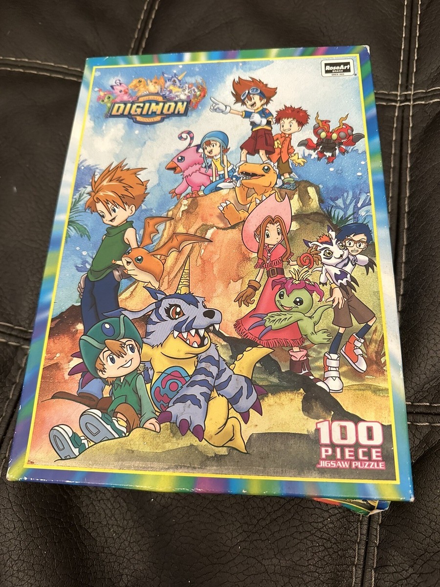 Vintage Digimon 100 Piece Jigsaw Puzzle by RoseArt Complete | eBay