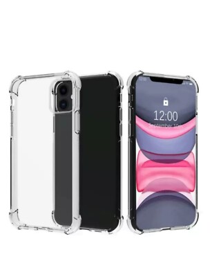 Shockproof Clear TPU Case Cover Lot For Apple iPhone 14 13 12 11 Pro Xs XR