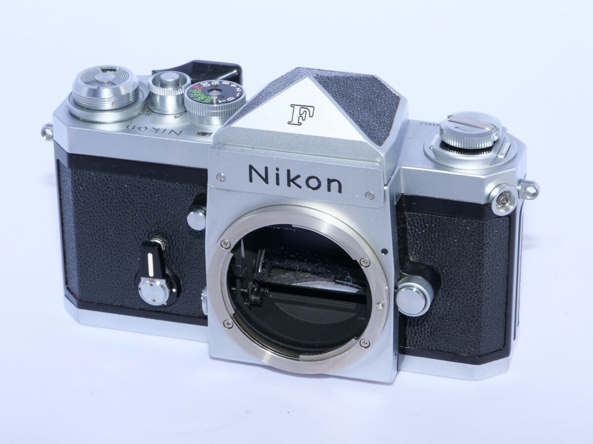 フィルムカメラ Nikon F (Eye Level) apollo - Film tested Nikon F Eye-Level - Apollo - Black + S-Auto 5cm 2 - NIKON-FILM