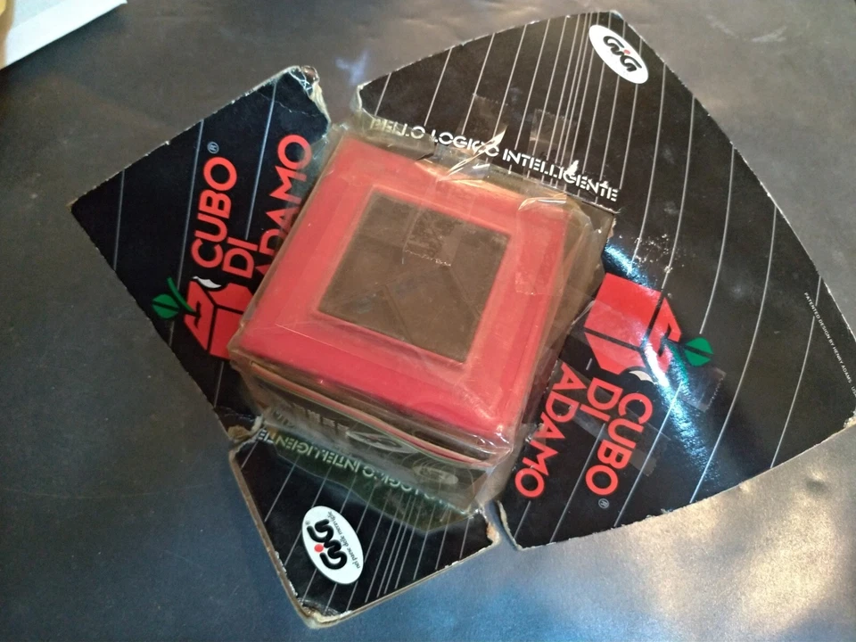 CUBO DI ADAMO GIG ROMPICAPO NEW Vintage 70 80 Rosso - Immagine 2 di 2