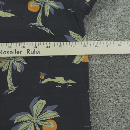 Tori Richard Shirt Mens Extra Large Button Up Silk Blend Floral Hawaiian - Picture 9 of 10