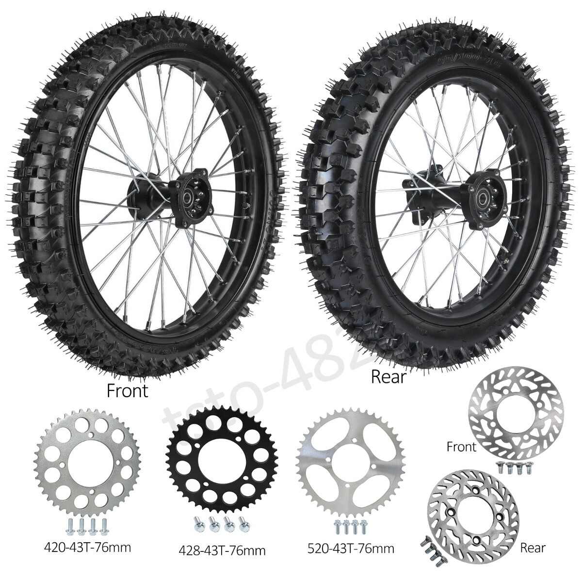 Tires - 19 In. Wheel Diameter - 70/100-19 Tire Size - In - Foto 11