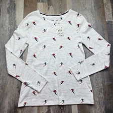 Charter Club NEW Knit Longsleeve shirt PP Ski Skiing Skier