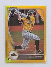 2021 Panini Prizm Draft Picks Reed Trimble Gold Prizm /10 #PDP65 Orioles
