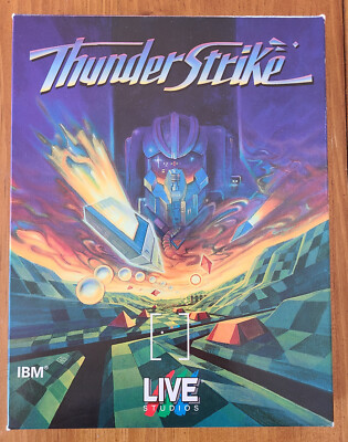 Thunder Strike (IBM PC, Live Studios, 1990) - Vintage Computer Game