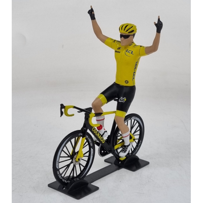 BICYCLE WINNER TOUR DE FRANCE 2023 YELLOW SHIRT 1:18 Solido Art