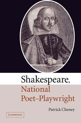 Shakespeare, National Poet-Playwright Cheney Hardback Cambridge University Press