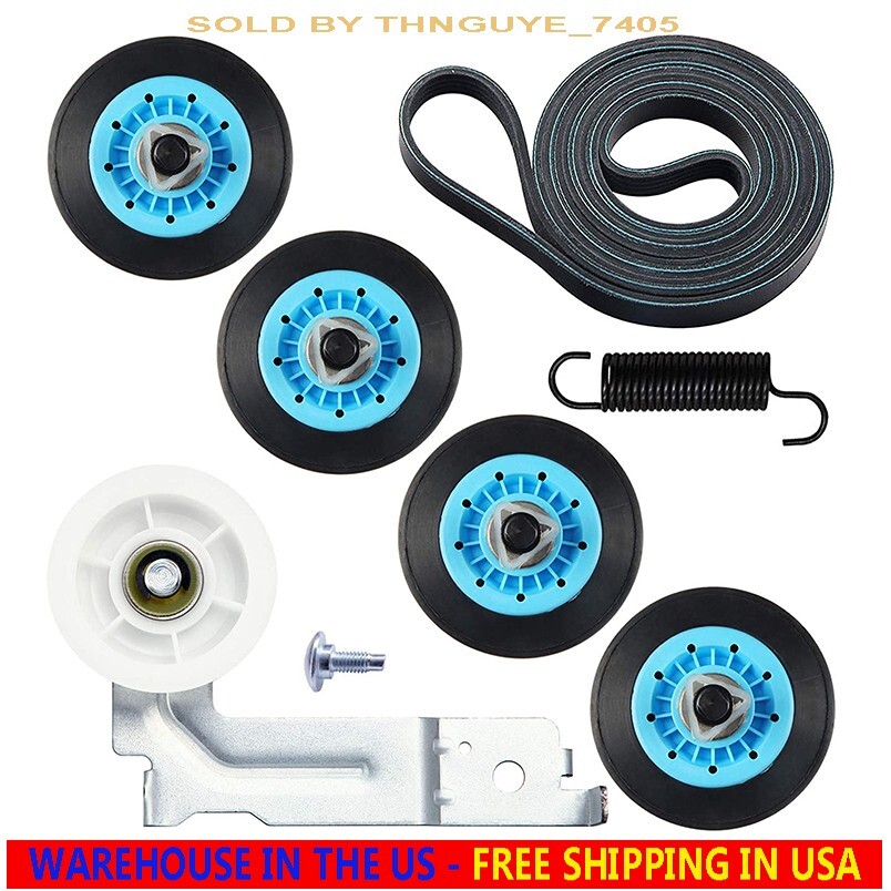 Maytag MDE9700AYW MDE6700AYW MDG9700AWW MDE9700AZ Dryer Repair Kit Roller Pulley eBay