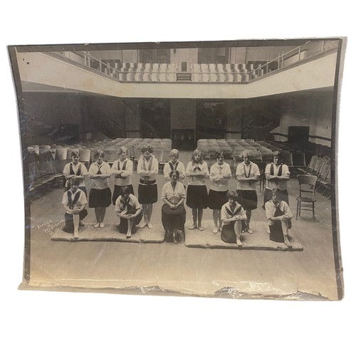 C. 1920 Edward Little High School Auburn Maine Girl's Gymnastics Team Photo 8x10