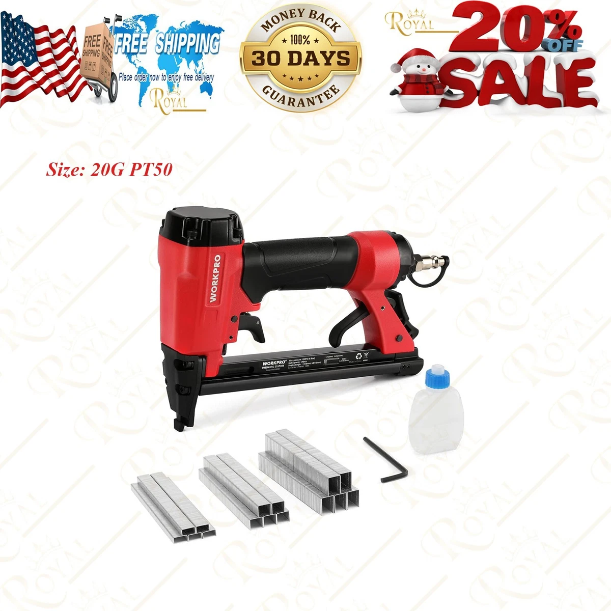 20 gauge staple gun deals