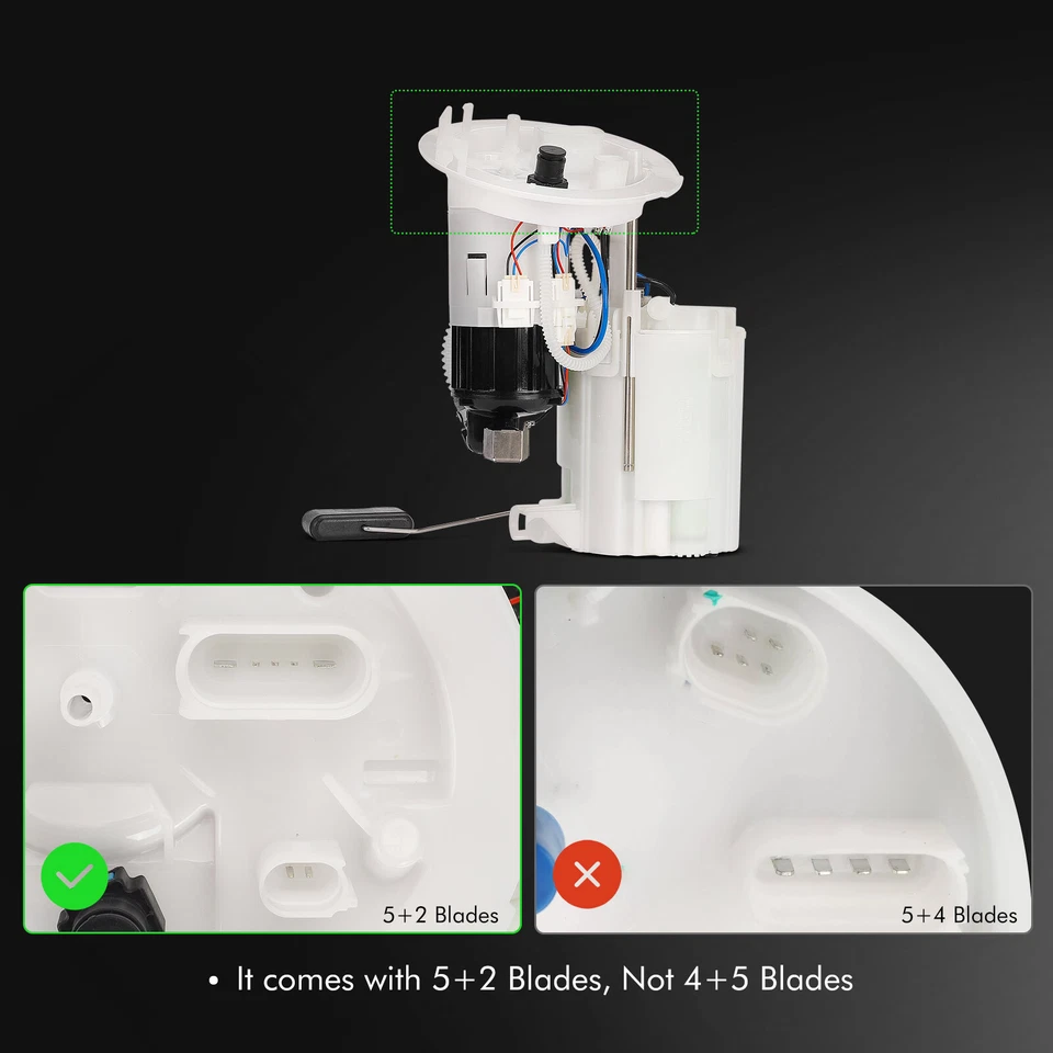 Conjunto de módulo de bomba de combustível com unidade de envio para Audi A4 A4 Quattro A5 Quattro S4 S5 - Imagem 2 de 4