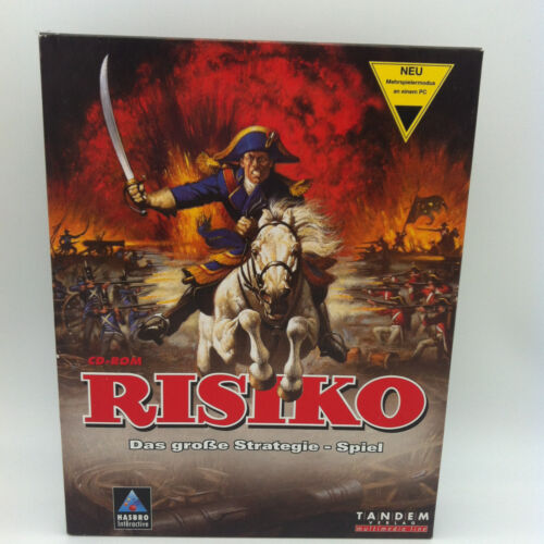 Risiko Hasbro Interactive CD-Rom PC Big Box 2000 Guter Zustand - Bild 1 von 9