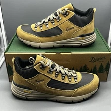 Danner South Rim 600 4” Men’s 9 D Mountain Hiking Boots Sand Beige Black  NWB!