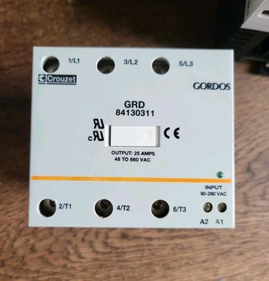 Crouzet Halbleiterrelais Gordos GRD 84130311 Solid State Relay 25A 