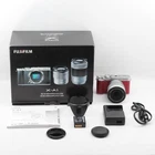【NEARMINT w/Box】Fujifilm X-A1 16.3MP Digital Camera 16-50mm Lens  Red from JP