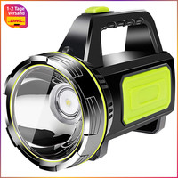 LED Taschenlampe Wiederaufladbar USB Superhell Tragbar Wasserdicht Camping