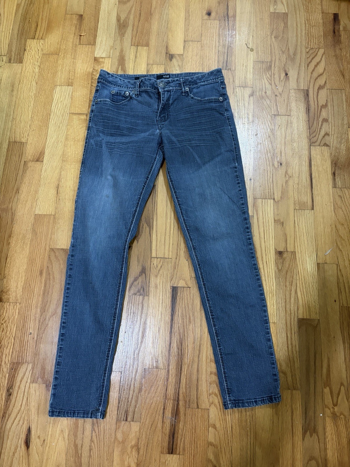 Ana Jeans Women Size 10 dark Blue Mid Rise Skinny Stretch Denim