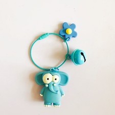 Elephant keychain cute eye-catching bag pendant