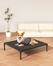 Elevated Dog Bed for Large Dogs, Raised Dog Cot Fits Up to 120LBs,Heavy Duty Pet