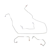 Front Brake Line Kit Fits Ford F-150 2001-04 w/4WD|AWD AWABS DiscBrake-TKT0142SS