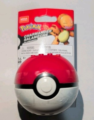 MEGA CONSTRUX POKEMON CHARMANDER 16 PCS SET *NEW (SEALED) POKEBALL TOY RARE