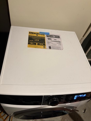 #ad Electrolux LuxCare Wash Portable Compact Front Load Electric Washer White $300.00