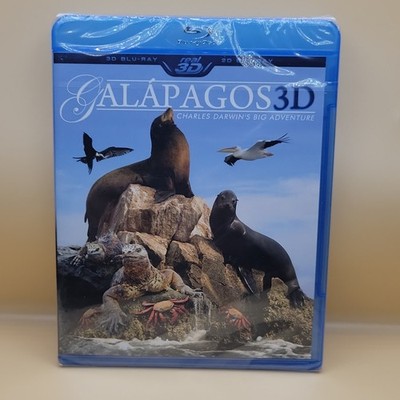 3D Media Galapagos 3D: Charles Darwin's Big Adventure 3D Blu-ray Documentary