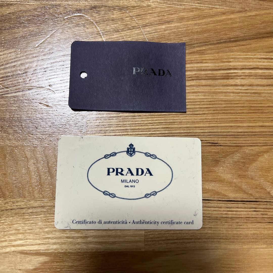 PRADA nylon camel drawstring backpack triangle lo… - image 12