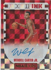 2018-19 Panini NBA Hoops - Rookie Ink Wendell Carter Jr. #RI-WC (AU, RC)