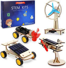 STEM Kits for Kids 8-14, Solar Car Building Engineering Projects