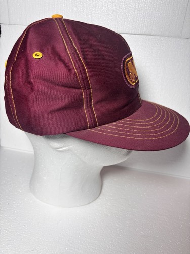 Gorra de Colección NK Seeds Snapback Granate Dorado Ajustable Granja Agricultura Hecha en EE. UU. - Imagen 6 de 6