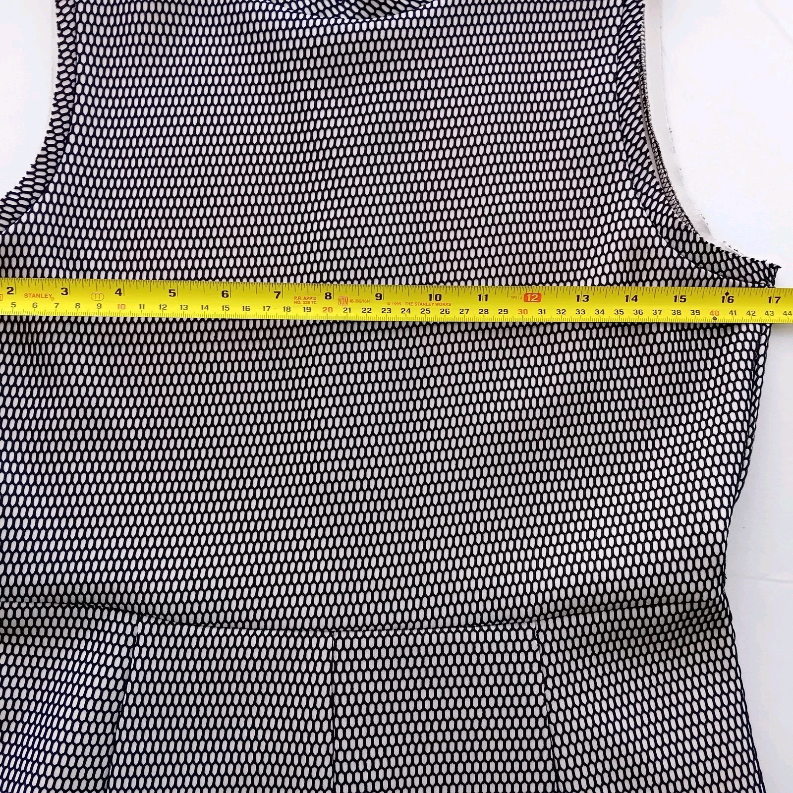 Zara Women's Scuba Net Mesh Fit&Flare Skater Mini Dress Sz L NWT Wedding Events