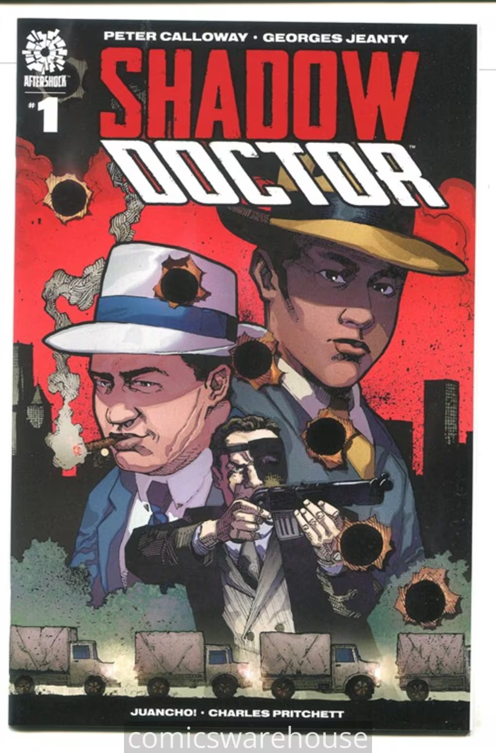Shadow Doctor #1 Georges Jeanty Cover (Aftershock Comics February 2021 ...