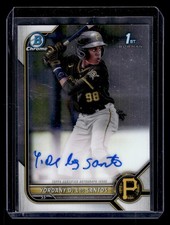 2022 Bowman Chrome #CPA-YD Yordany De Los Santos Prospect Autographs