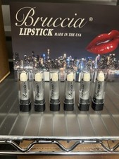 White Lipstick Lot 6 Sealed Bruccia Brucci Made In USA
