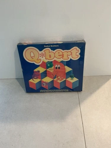 Vintage 1983 Parker Brothers Q*BERT Board Game Complete New In Box!