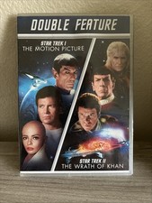 STAR TREK - I Motion Picture/II Wrath Of Kahn DOUBLE FEATURE DVD NEW/SEALED
