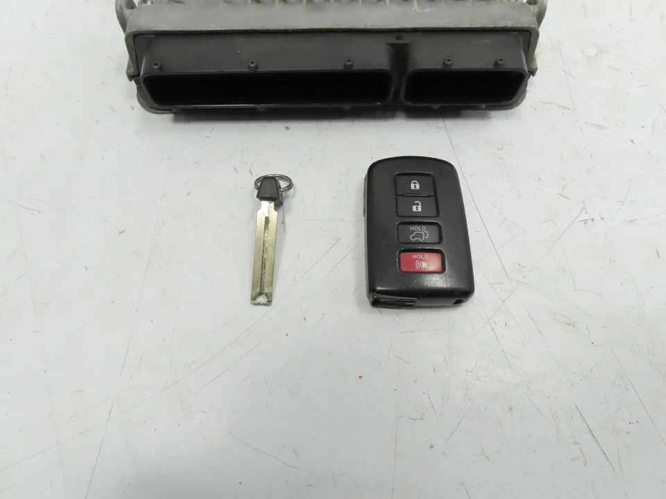 14 Toyota Highlander XLE #1285 llave mando a distancia y módulo ECU computadora 89990-0E080 Foto 4 de 4