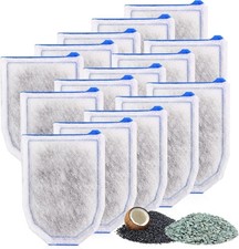 15 Pack Carbon Filter Cartridges Compatible with Tetra Whisper EX30/EX45/EX70...