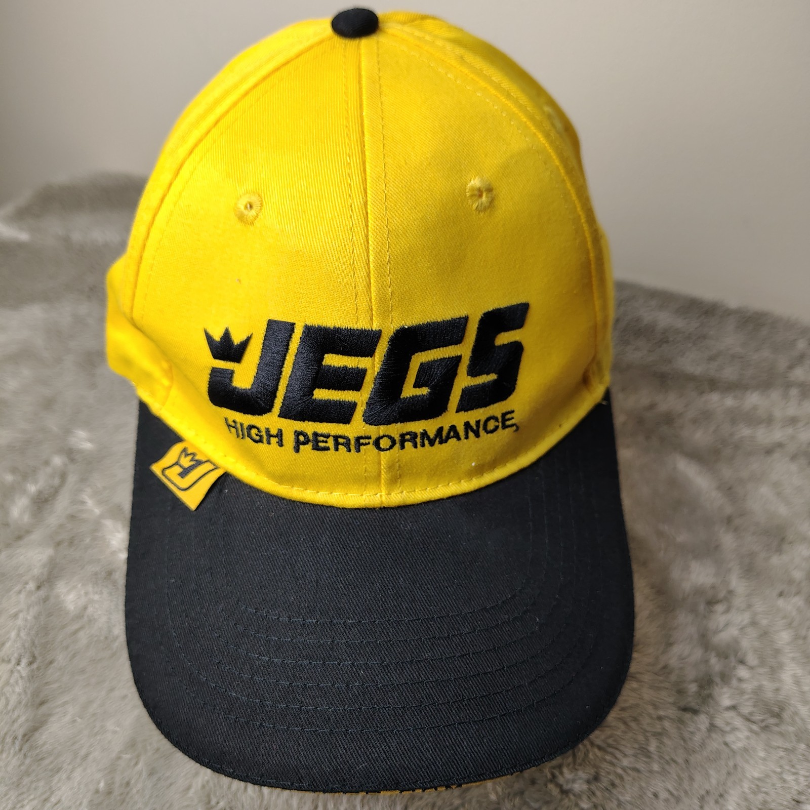 JEGS HIGH PERFORMANCE Hat Strapback Adjustable Ye… - image 2