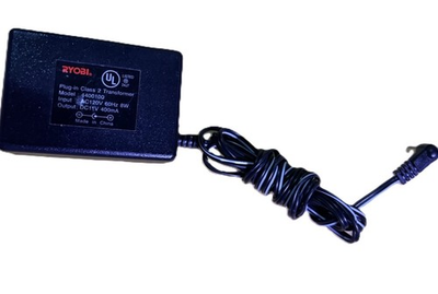 #ad Genuine RYOBI PLUG IN Class 2 Transformer Model 4400100 DC Adapter 11V 400 mA $6.99