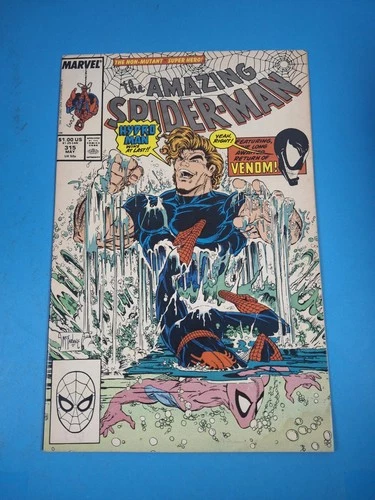 Amazing SpiderMan 315 Newsstand 2nd App Venom & 1st Partial Cover Appearance