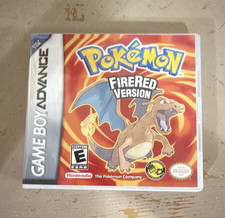 Pokemon FireRed Version Nintendo Game Boy Advance Cartridge w/ Case