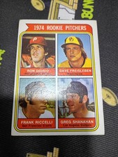 1974 Topps - Rookie Pitchers #599 Freisleben, Washington Variation