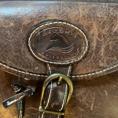 Sergios Collection Genuine Leather Full Size Backpack Brown  display picture 2